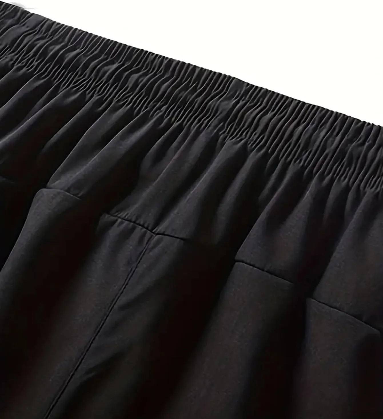 3 Set Men's Workout Athletic Shorts Lightweight Moisture Wicking 3" Running Shorts with Zipper Pockets Gym Beach