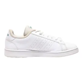 ADIDAS Grand Court Sneaker Trainers White Leather Mens UK 7.5