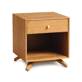 Astrid 1-Drawer Enclosed Shelf Nightstand - Priority Ship