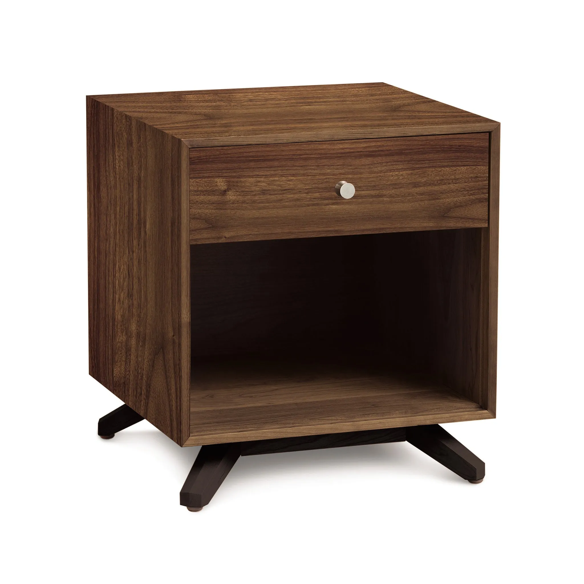 Astrid 1-Drawer Enclosed Shelf Nightstand - Priority Ship