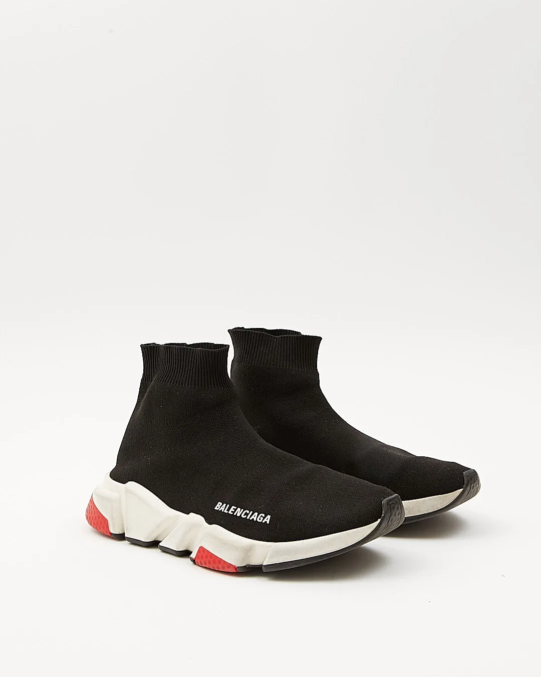 Balenciaga Black Speed Trainer Sock Sneakers - 39