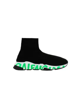 Balenciaga Speed Logo Print Sneakers