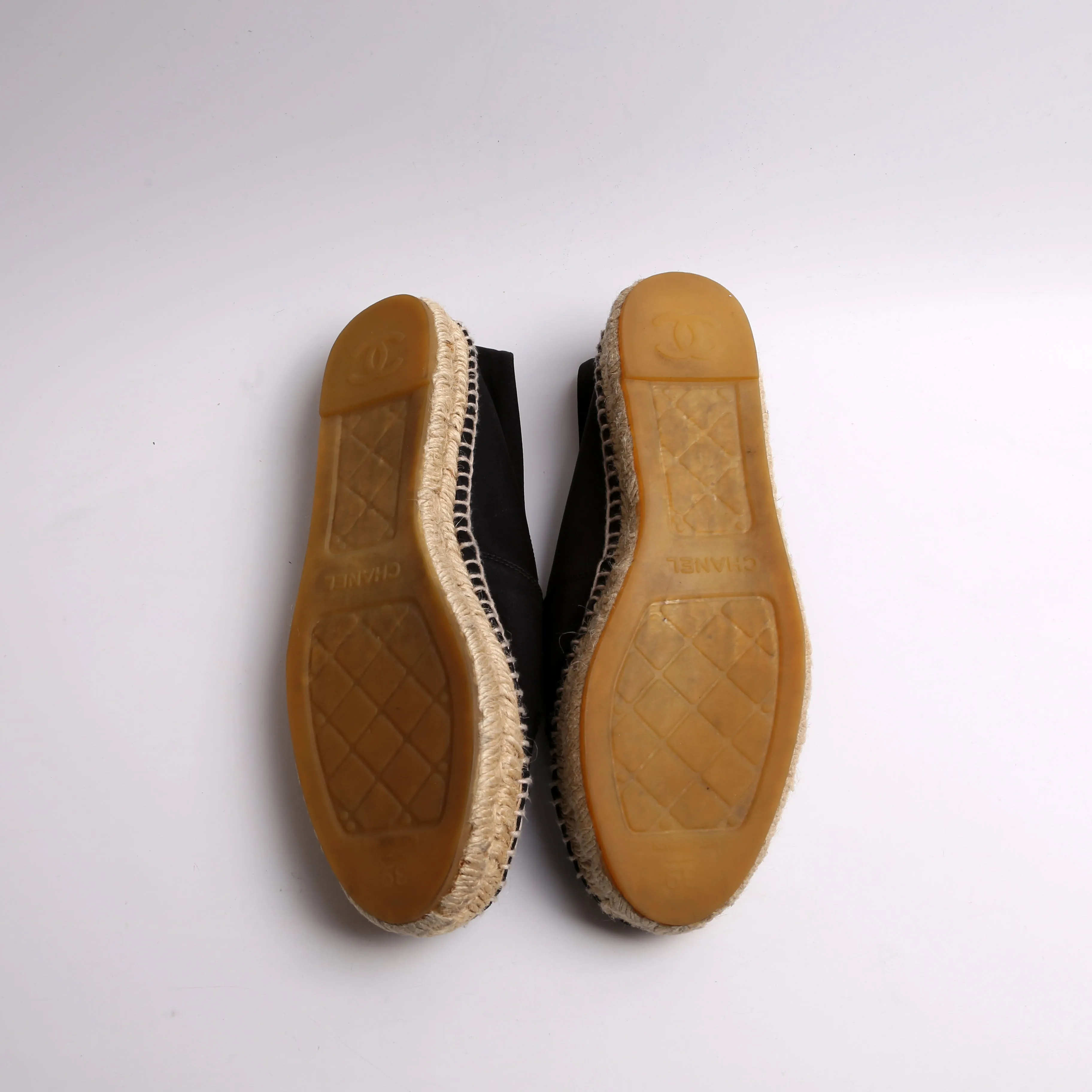 CC Satin Espadrilles Size 39