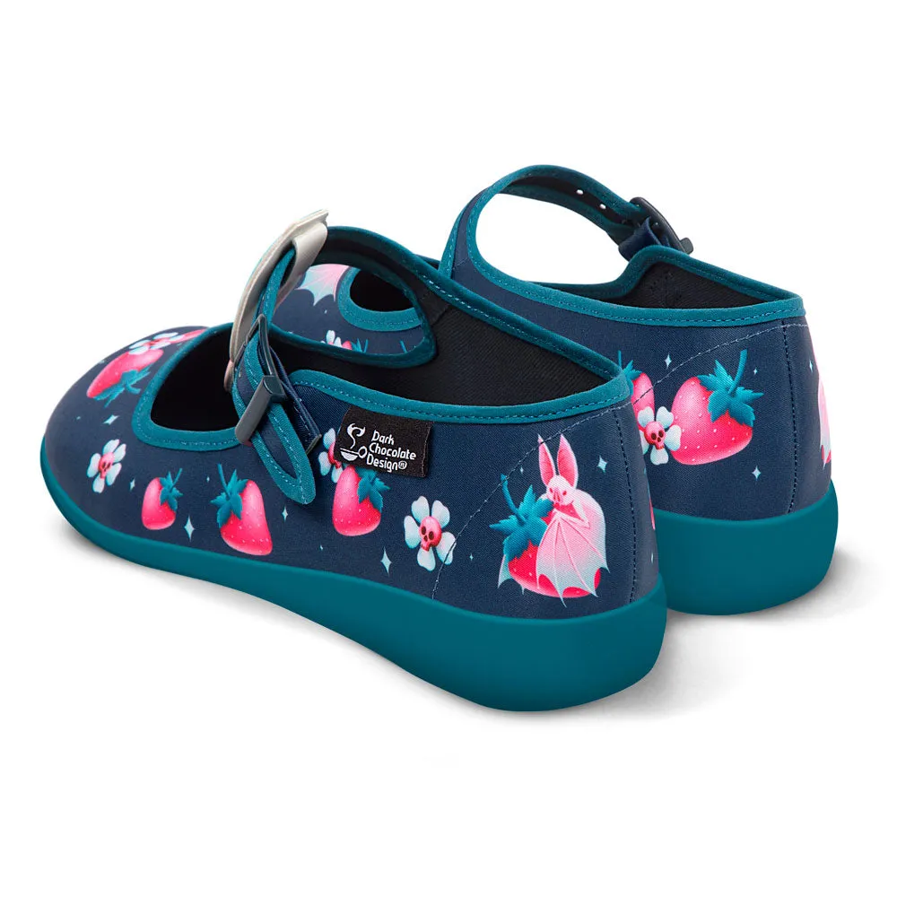 Chocolaticas® Albine Bat Women's Mary Jane Flat Shoes