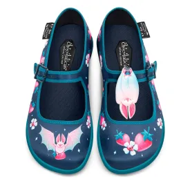 Chocolaticas® Albine Bat Women's Mary Jane Flat Shoes