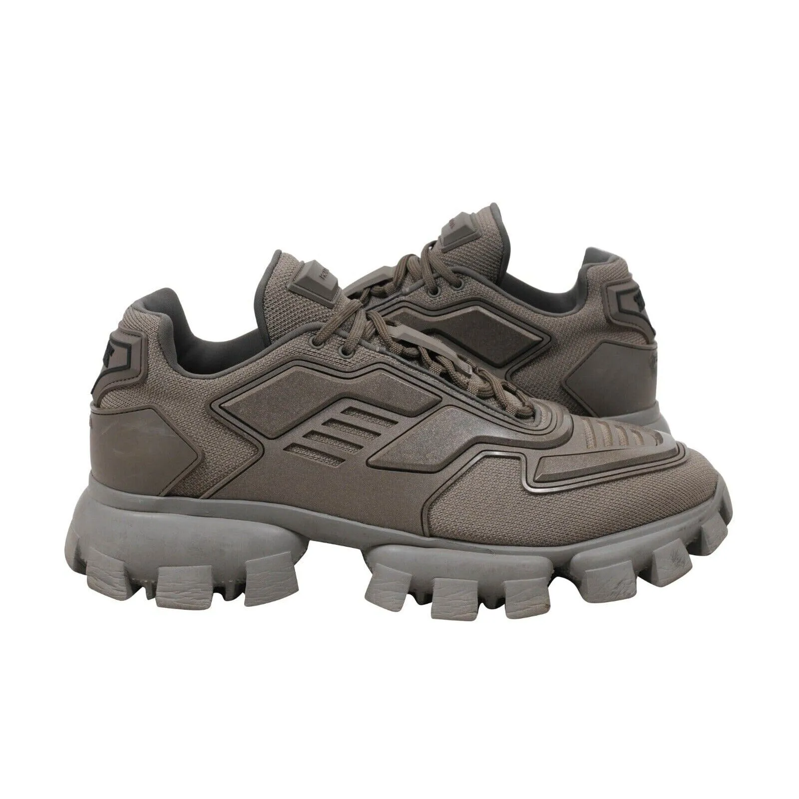 Cloudbust Thunder US 12 UK 11 Olive Green Tan Technical Fabric Sneaker