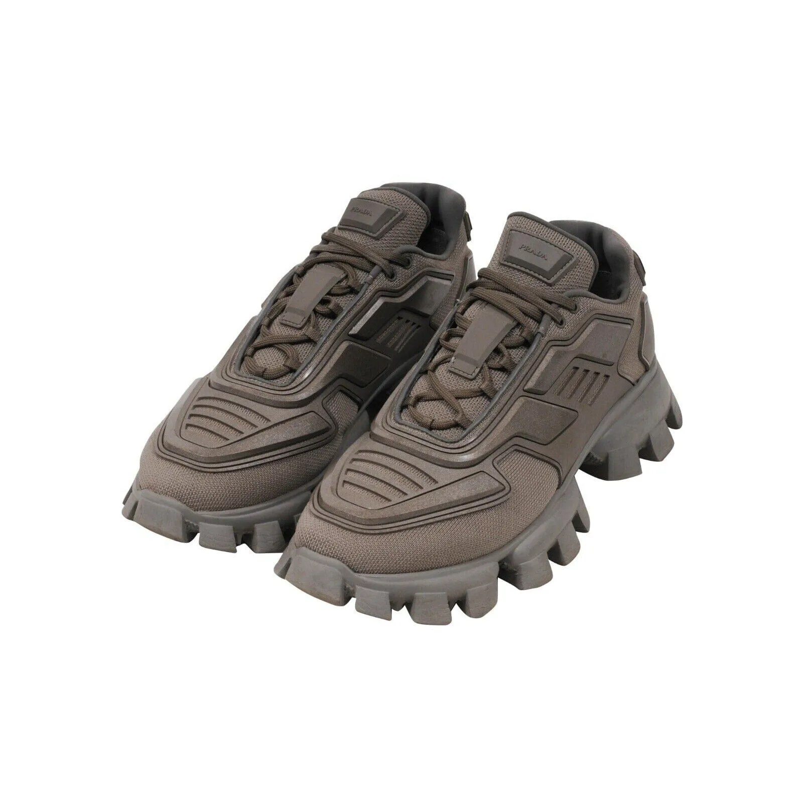 Cloudbust Thunder US 12 UK 11 Olive Green Tan Technical Fabric Sneaker