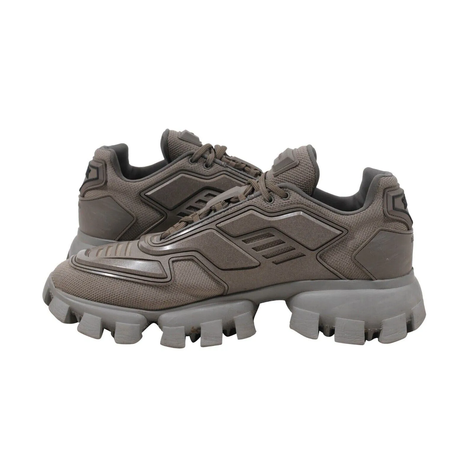 Cloudbust Thunder US 12 UK 11 Olive Green Tan Technical Fabric Sneaker