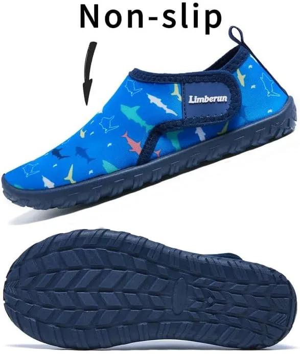 Limberun Kids Water Shoes for Girls Boys Toddler Swimming Beach Shoes