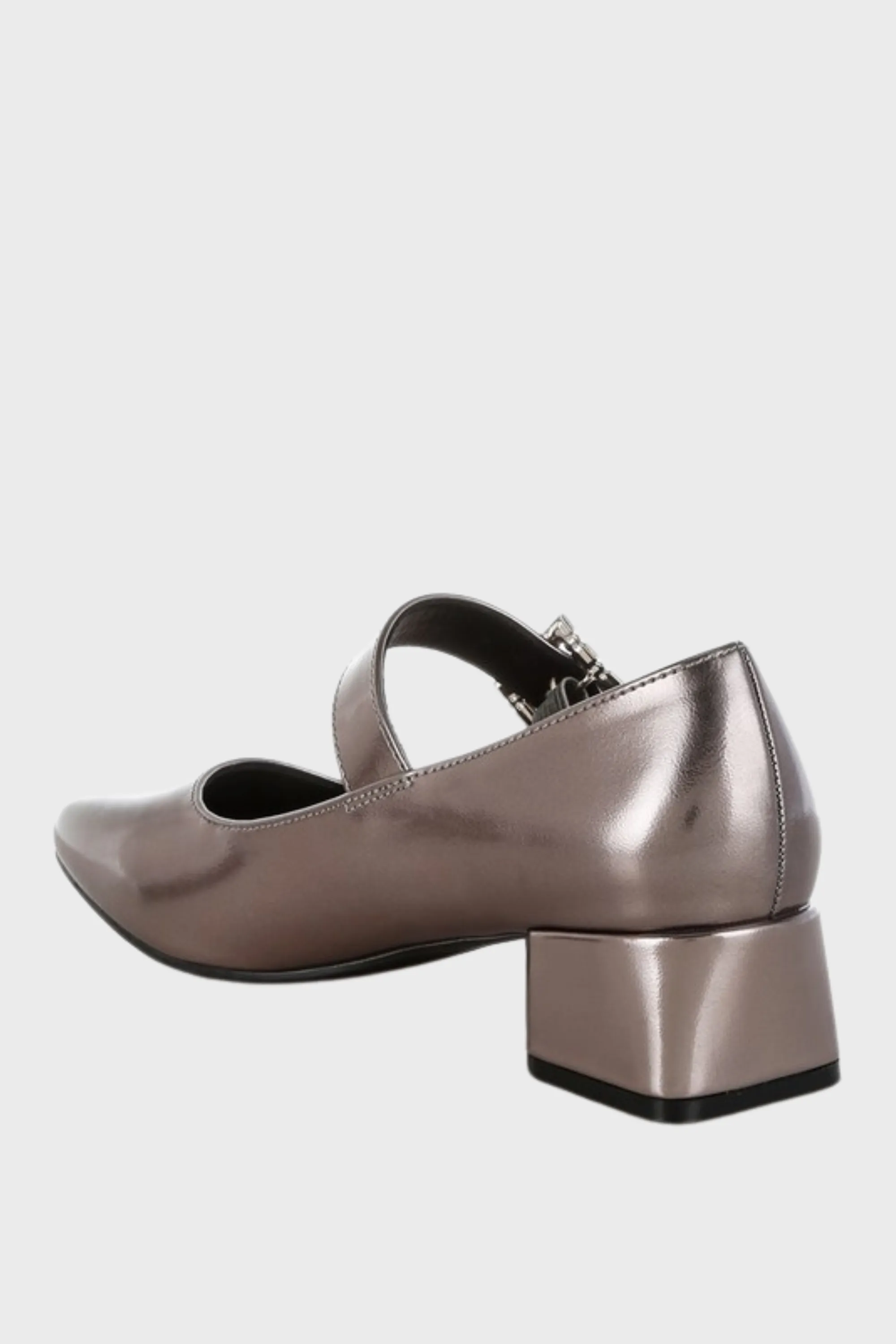 Metallic Mary Jane Pumps