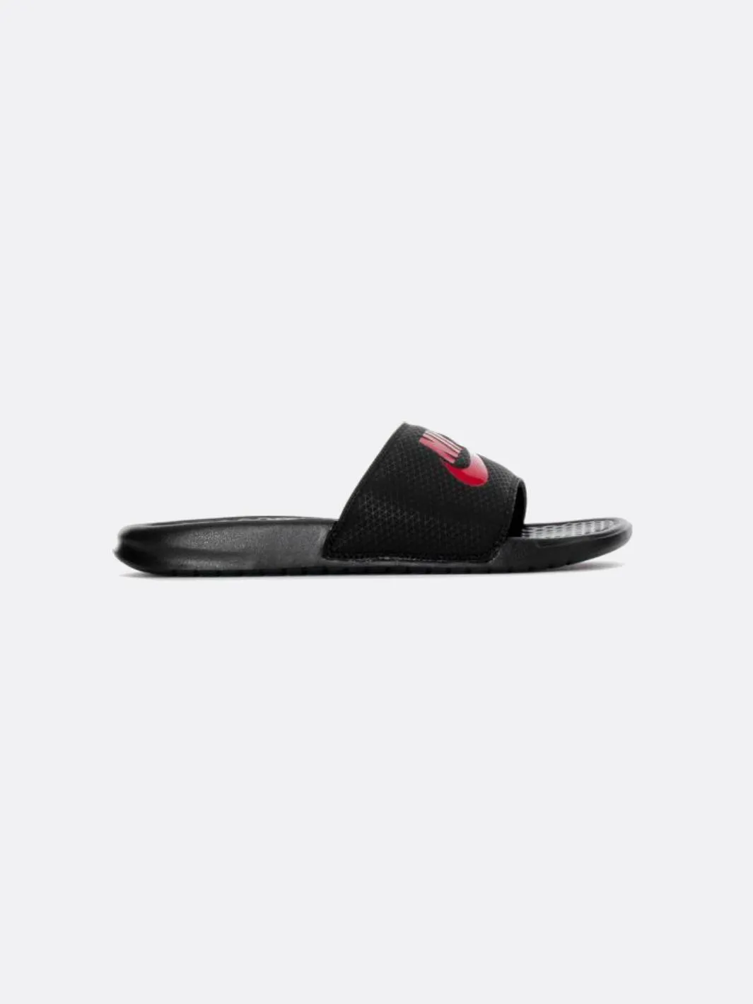 NIKE - Men - Benassi Slide - Black/Red