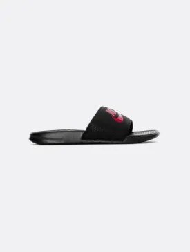 NIKE - Men - Benassi Slide - Black/Red