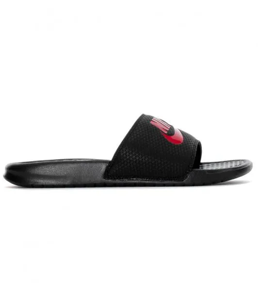 NIKE - Men - Benassi Slide - Black/Red