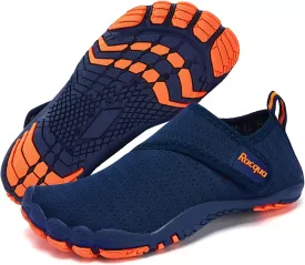 Racqua Boy's Girl's Kids Toddler Water Shoes Quick Dry Barefoot Lightweight Pool Swim Beach Sport Aqua Shoes(Toddler/Little Kid/Big Kid)