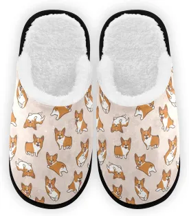 Slippers Soft Memory Foam Non-Slip Indoor House Slippers Home Shoes For Bedroom Hotel Travel Spa