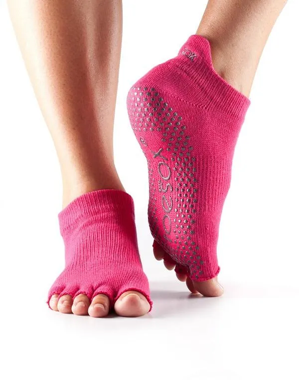 ToeSox - Low Rise Grip Socks - SALE HALF TOE