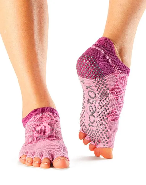 ToeSox - Low Rise Grip Socks - SALE HALF TOE