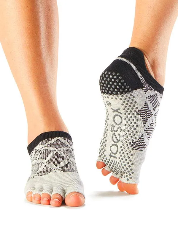 ToeSox - Low Rise Grip Socks - SALE HALF TOE