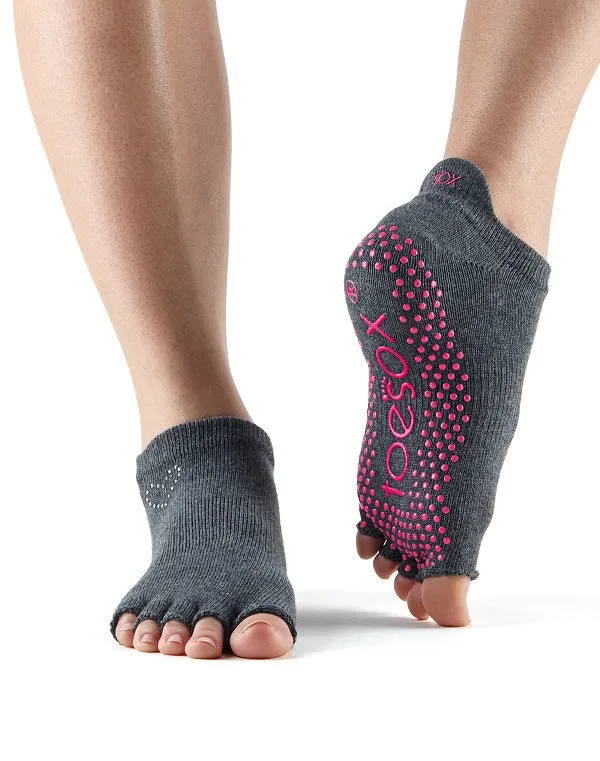 ToeSox - Low Rise Grip Socks - SALE HALF TOE