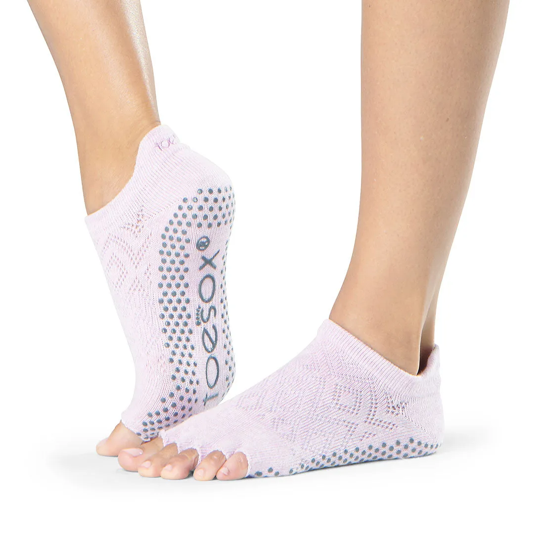 ToeSox - Low Rise Grip Socks - SALE HALF TOE