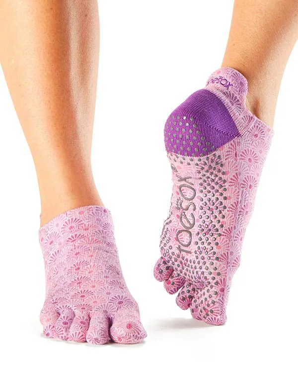 ToeSox - Low Rise Grip Socks - SALE HALF TOE