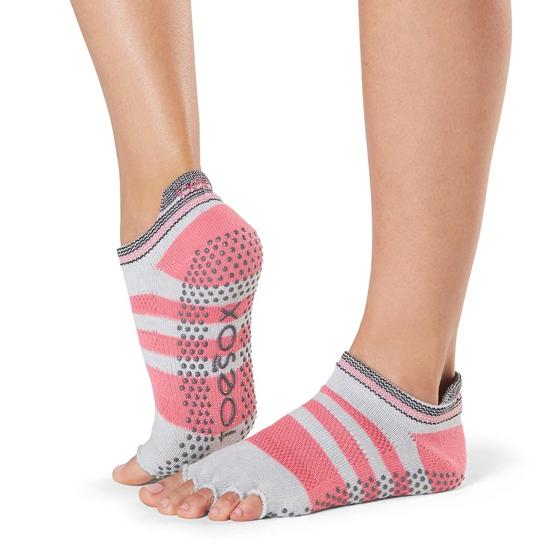 ToeSox - Low Rise Grip Socks - SALE HALF TOE