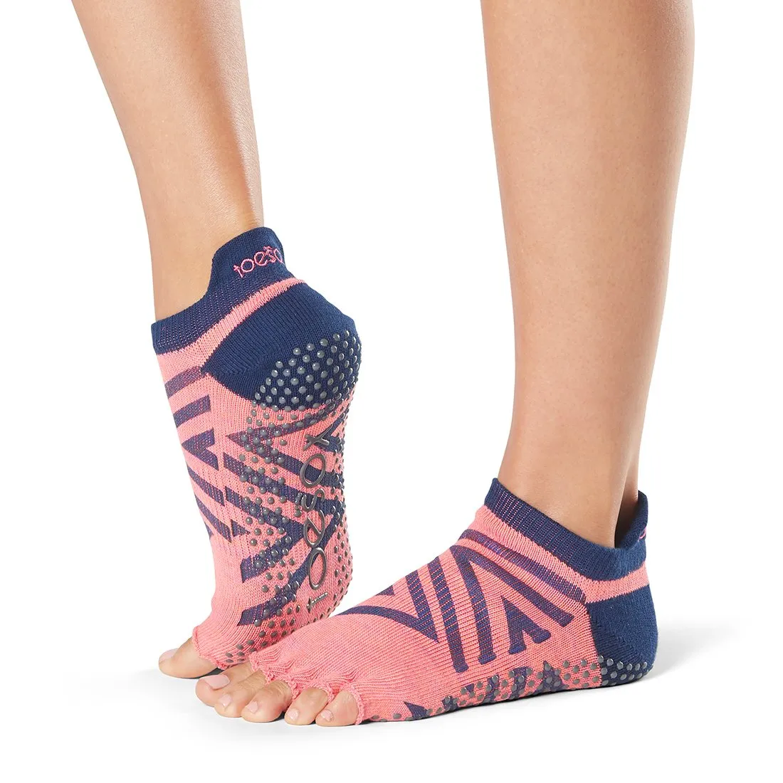 ToeSox - Low Rise Grip Socks - SALE HALF TOE