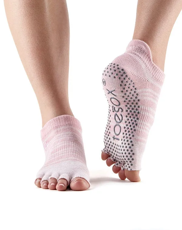 ToeSox - Low Rise Grip Socks - SALE HALF TOE