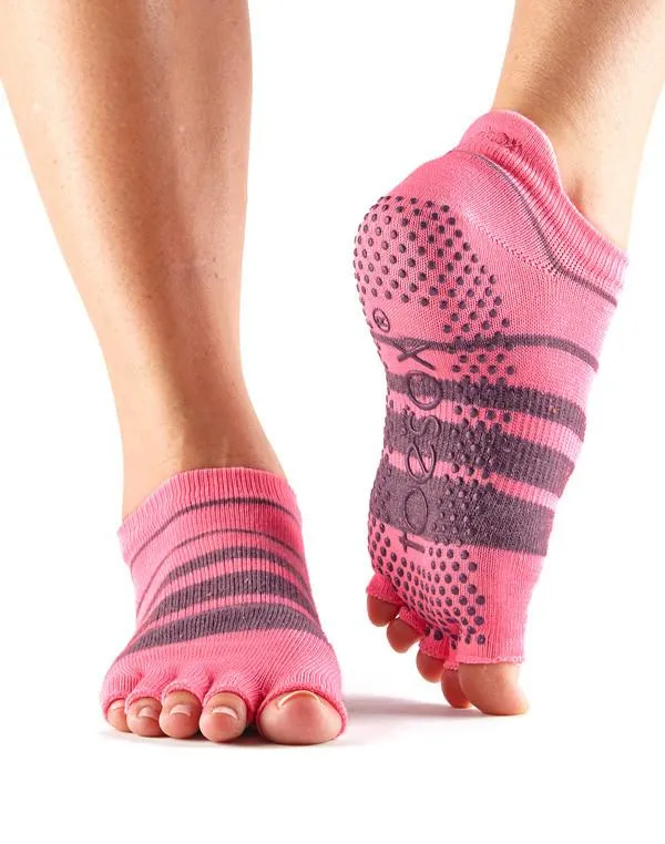 ToeSox - Low Rise Grip Socks - SALE HALF TOE