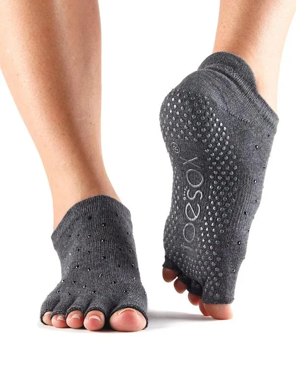 ToeSox - Low Rise Grip Socks - SALE HALF TOE