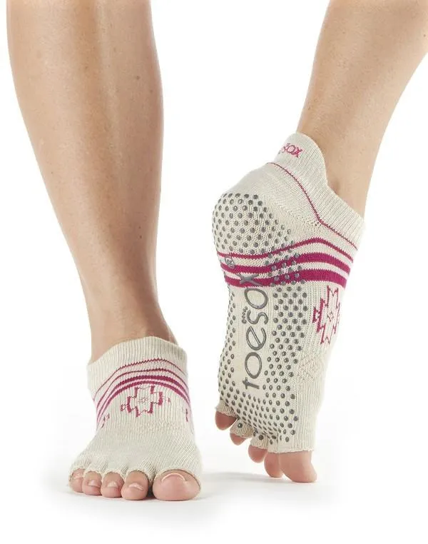 ToeSox - Low Rise Grip Socks - SALE HALF TOE