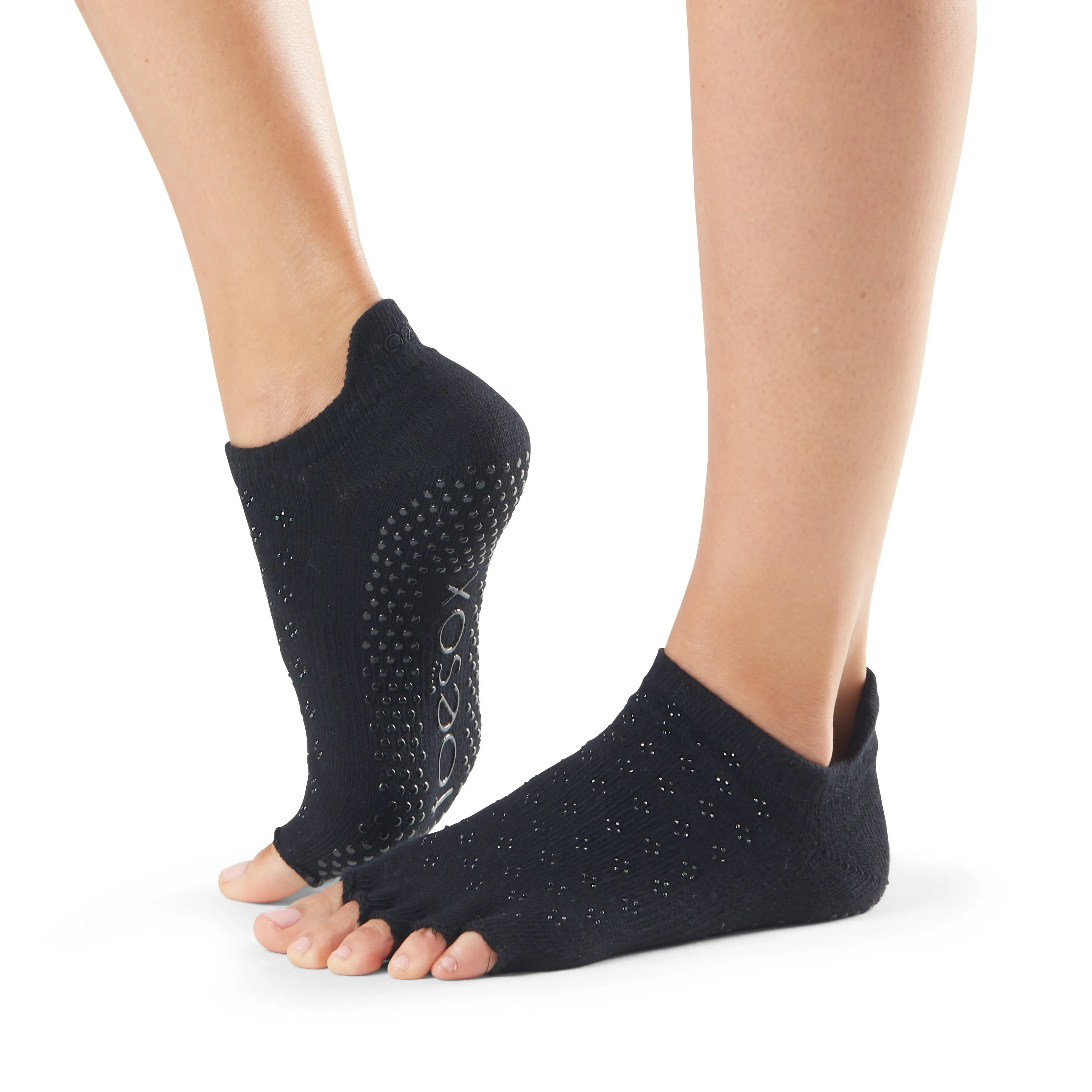 ToeSox - Low Rise Grip Socks - SALE HALF TOE