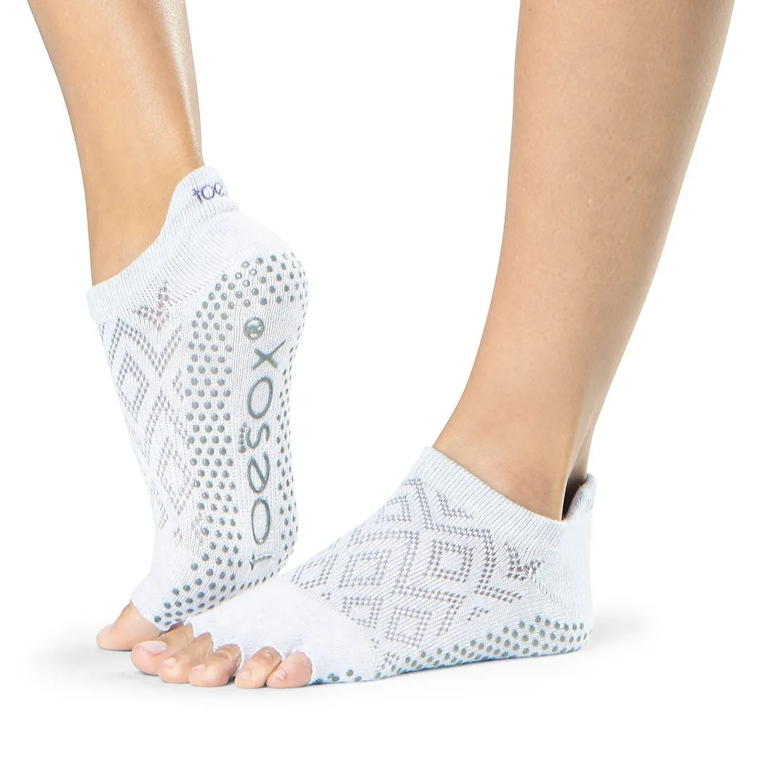 ToeSox - Low Rise Grip Socks - SALE HALF TOE