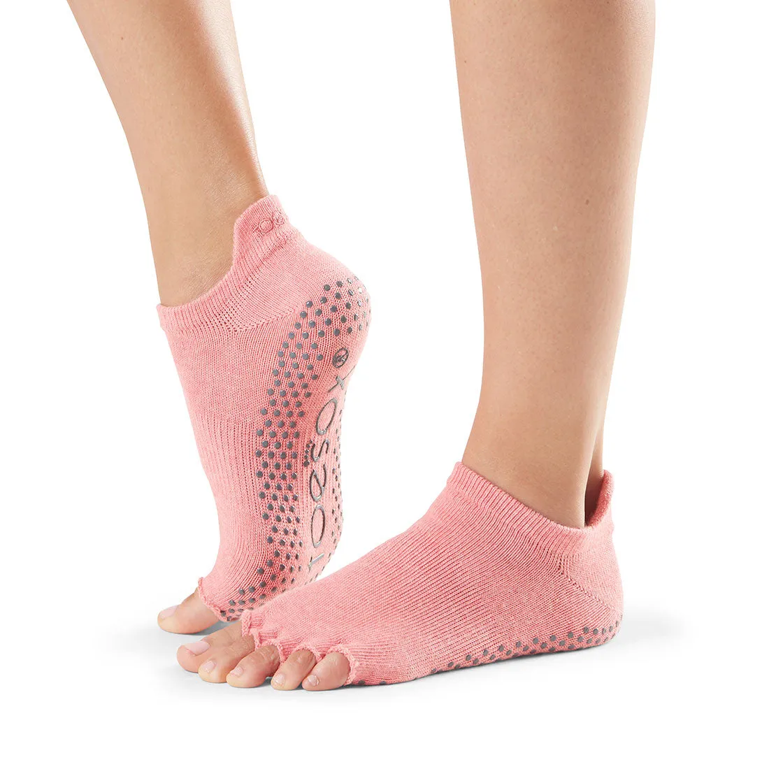 ToeSox - Low Rise Grip Socks - SALE HALF TOE