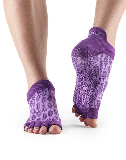ToeSox - Low Rise Grip Socks - SALE HALF TOE
