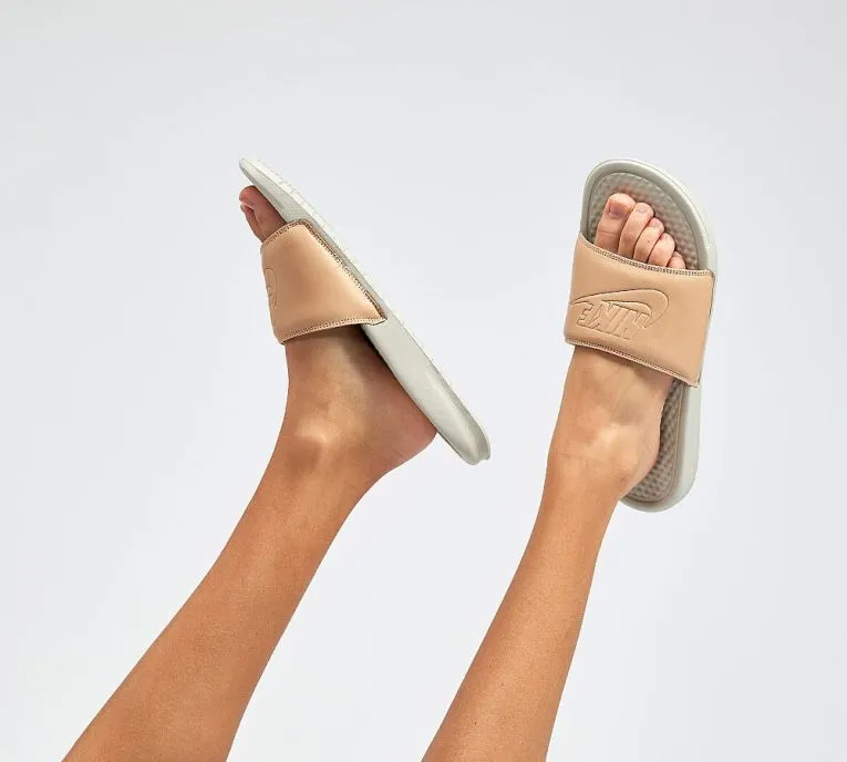 Women's Nike Benassi JDI Premium (Vanchetta Tan)(AO4642-200)(no box)